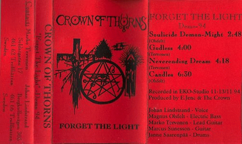 Crown Of Thorns (SWE) : Forget the Light